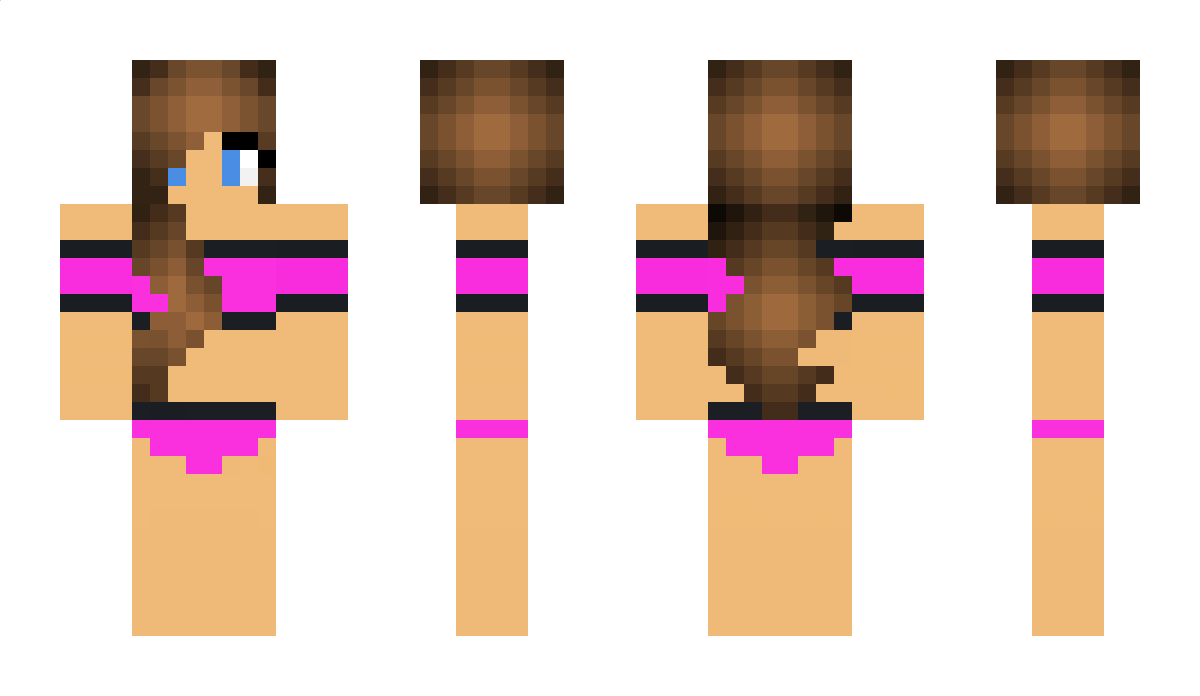 crossdressing Minecraft Skin