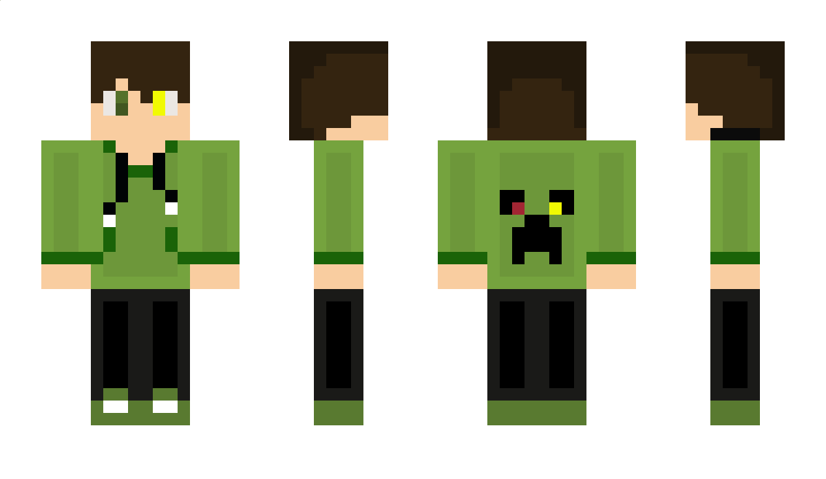 CreeperGoldMC Minecraft Skin