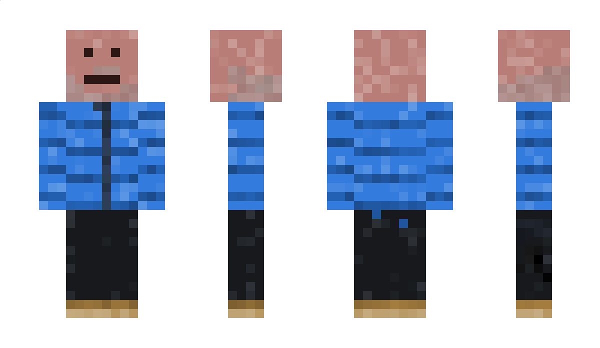 bezdomny Minecraft Skin