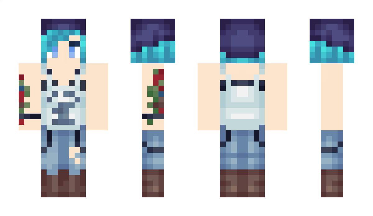 Chun_Li Minecraft Skin