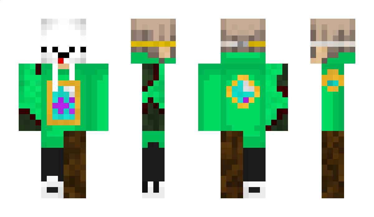 Lusaac Minecraft Skin