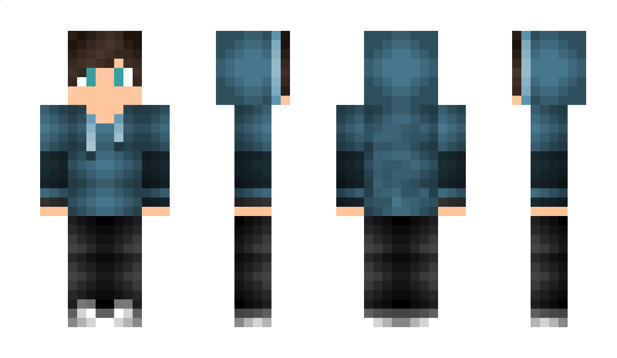 Brok3nPix3l Minecraft Skin