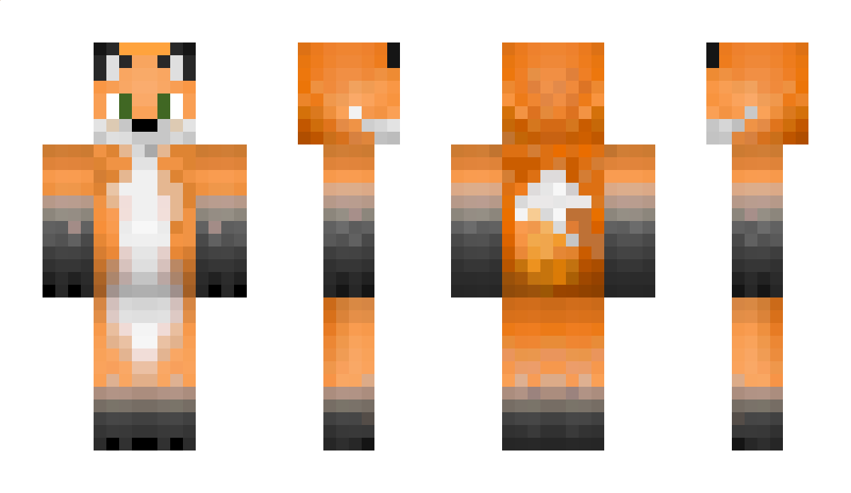 PaniFox Minecraft Skin