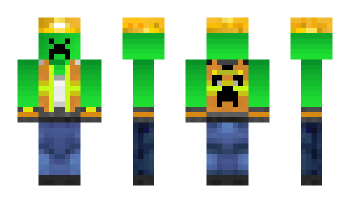 CreeperBUILDS Minecraft Skin