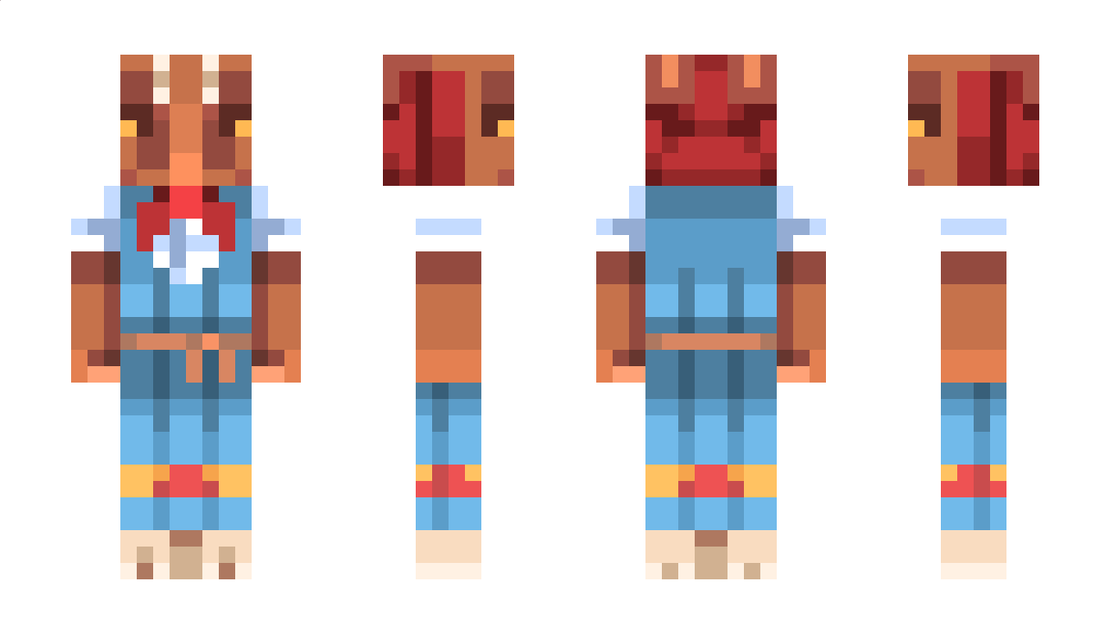 GoldPlatedKiki Minecraft Skin