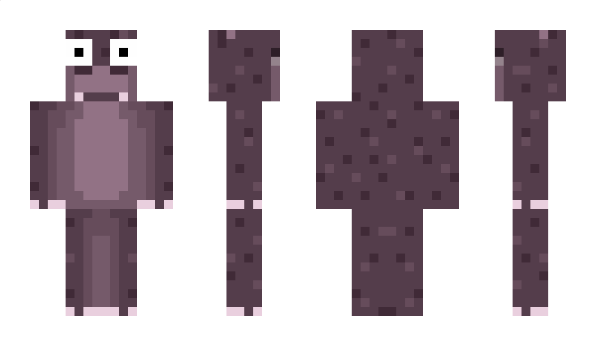 Hippoinator Minecraft Skin