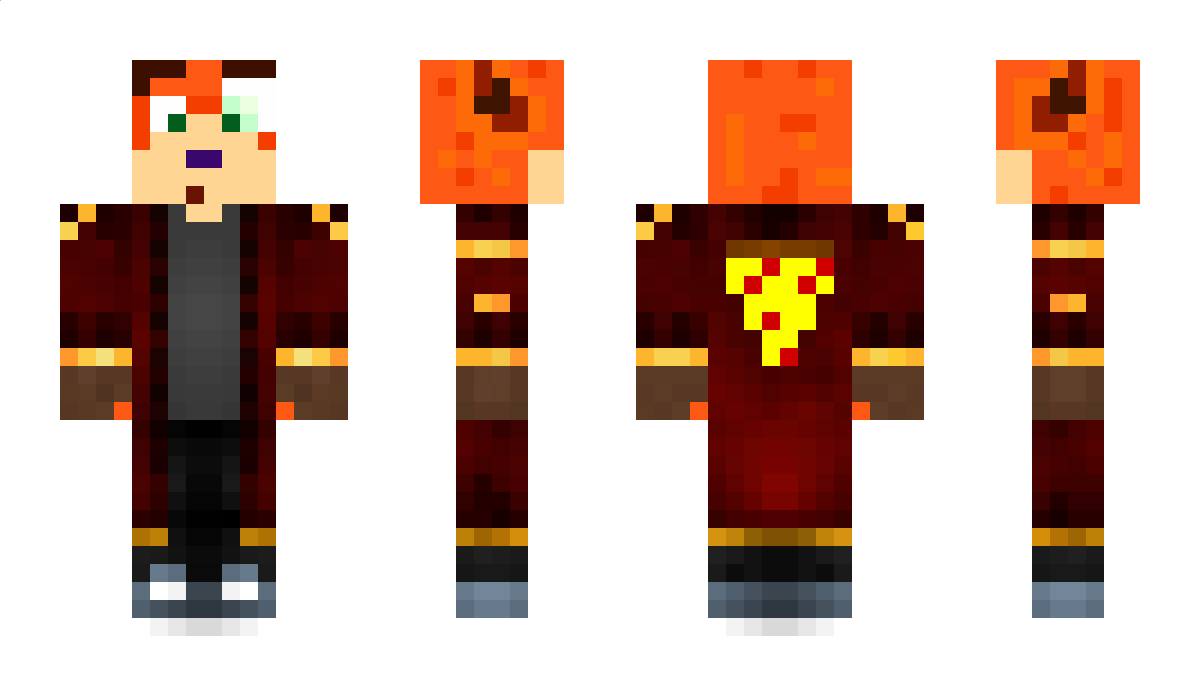 TheRockmanGamer Minecraft Skin