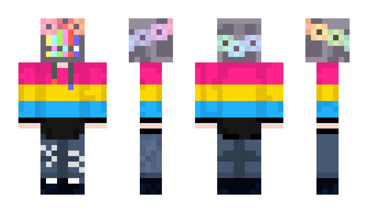 IN1TIAL Minecraft Skin