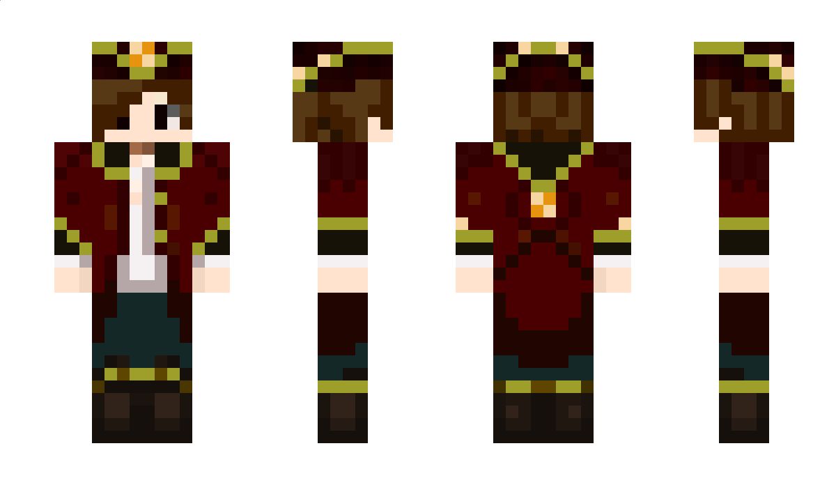 CaptainFlama Minecraft Skin