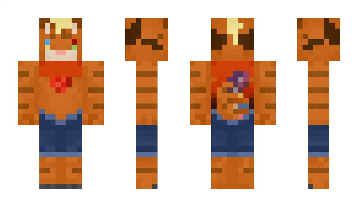 M0LF Minecraft Skin