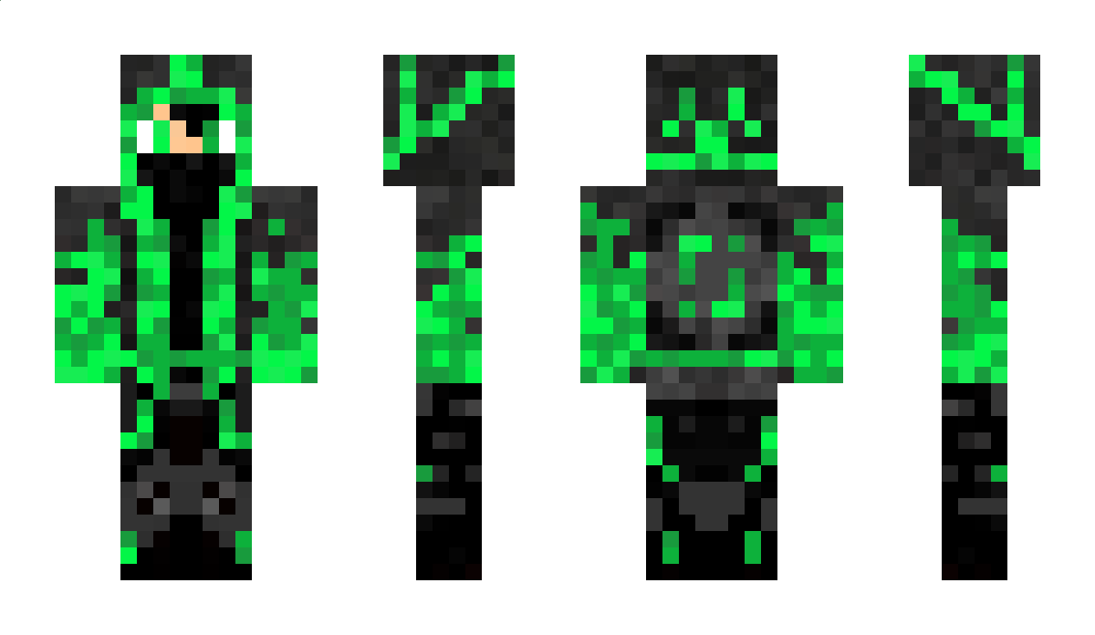 TheRealCreeper1 Minecraft Skin