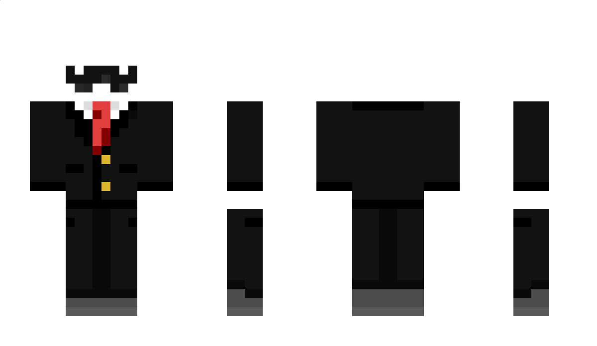 MrMuztache Minecraft Skin