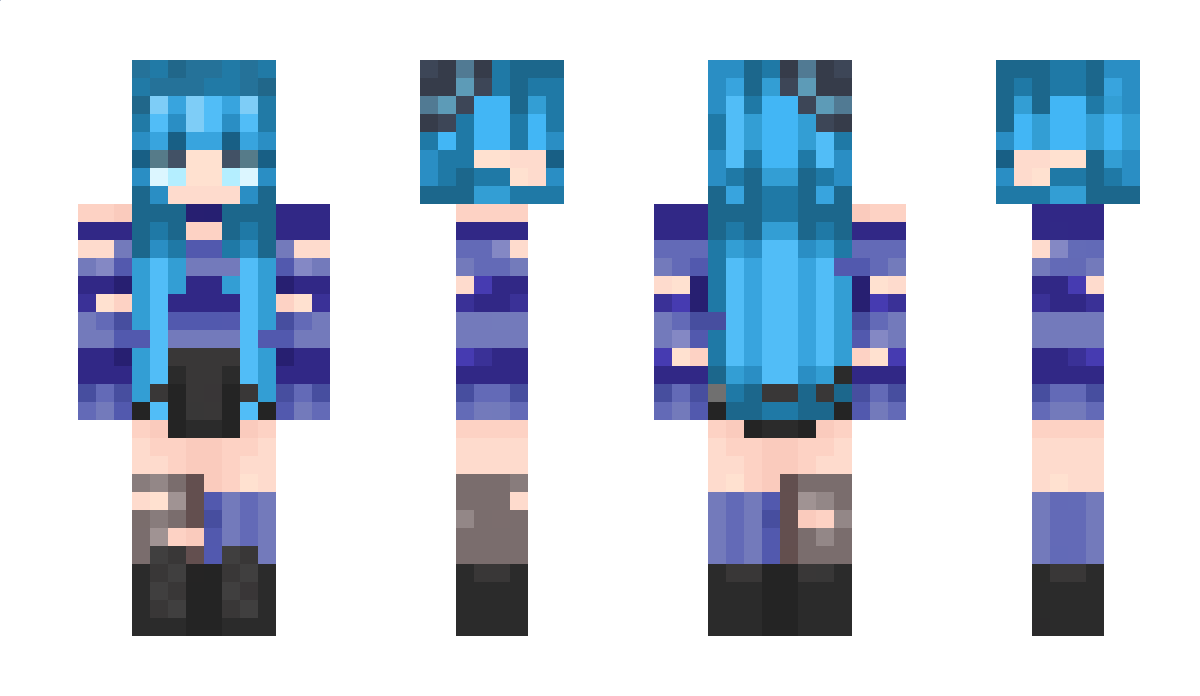 CyberMiku1 Minecraft Skin