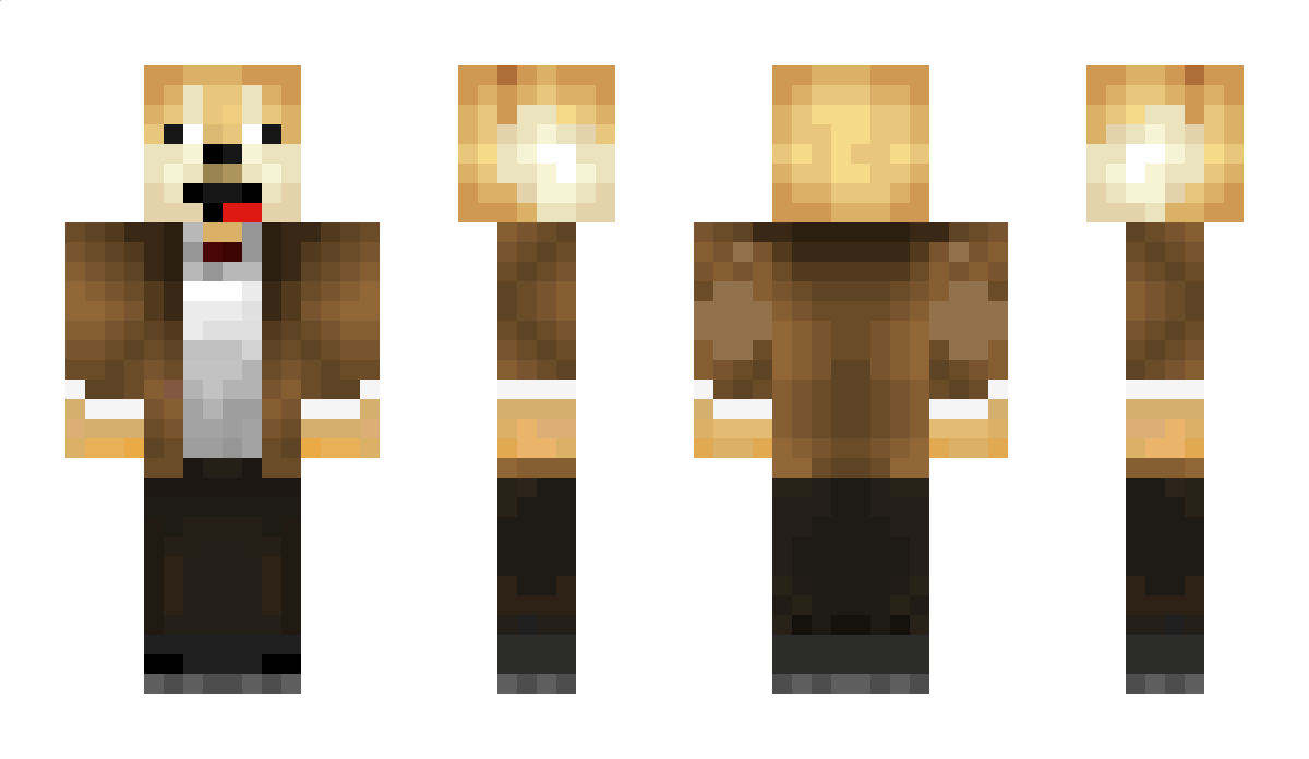 Shibe Minecraft Skin