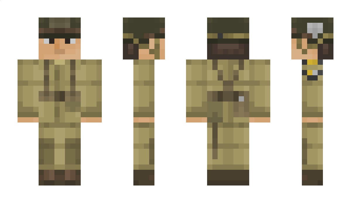 HalfGold Minecraft Skin