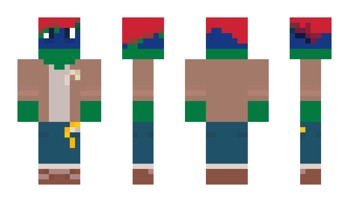 DylainiaMan Minecraft Skin