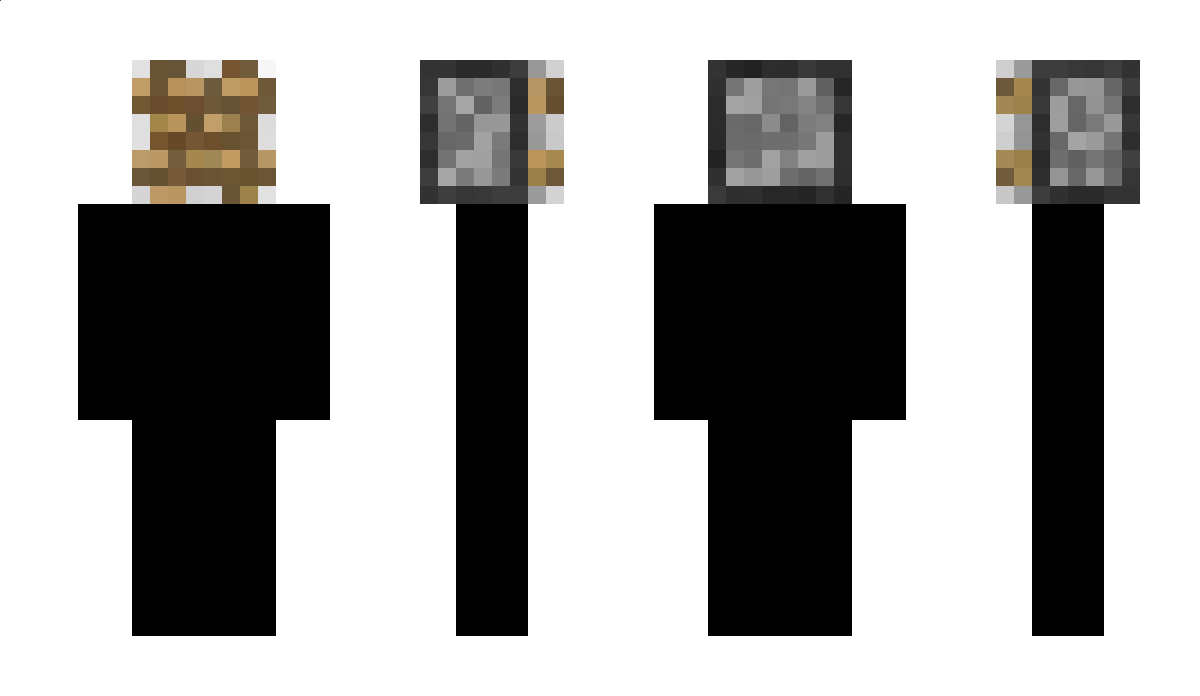 MHF_Piston Minecraft Skin