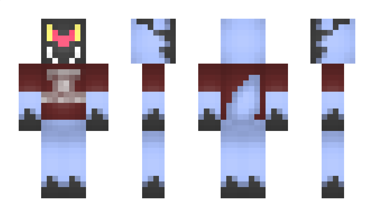 WintergreenFox Minecraft Skin