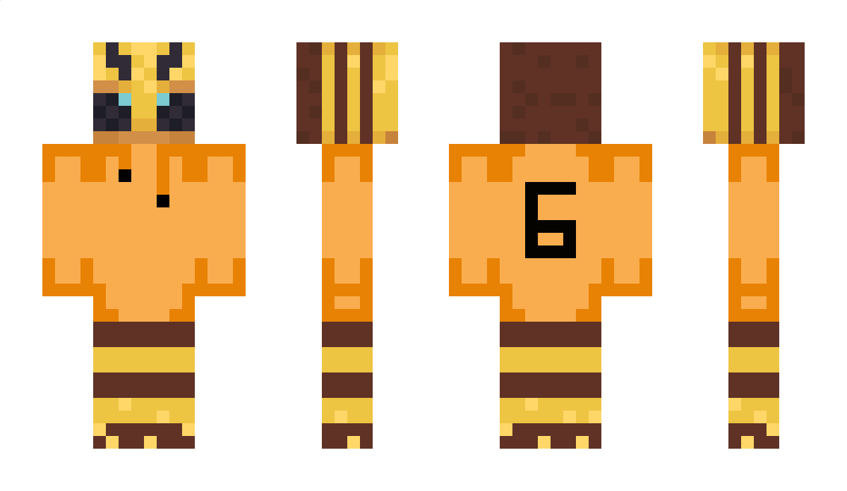 6BeesYT Minecraft Skin