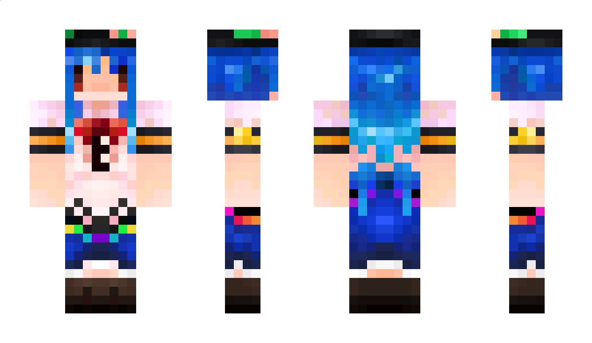 Laplus Minecraft Skin