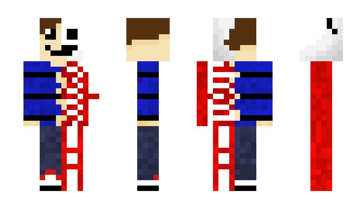 50PercentMC Minecraft Skin