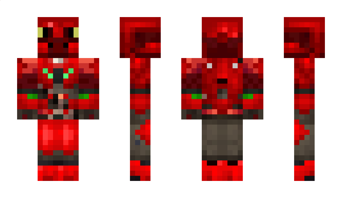 RedRaptorGod Minecraft Skin