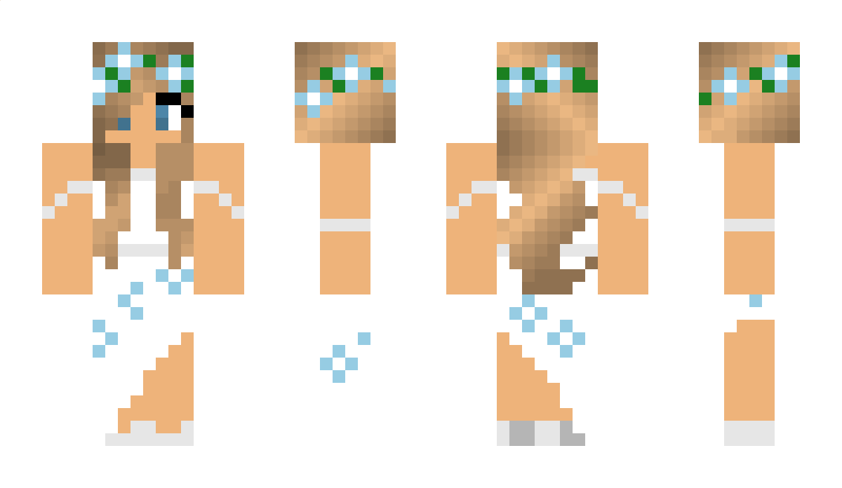 Springing Minecraft Skin