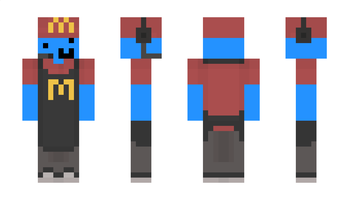 BlueTap Minecraft Skin