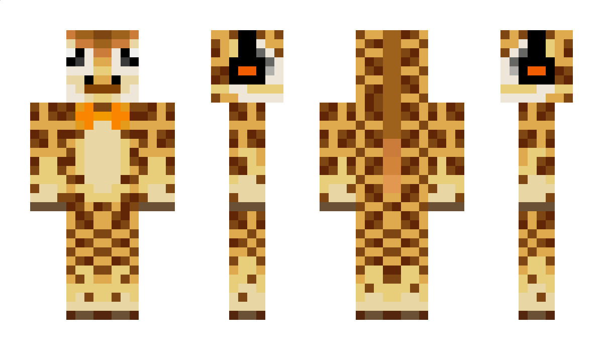 Giraf Minecraft Skin