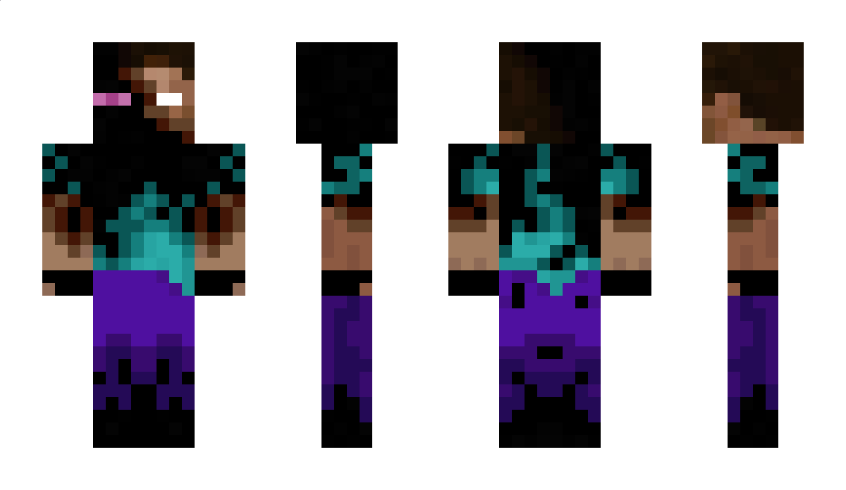 InfectedEnderman Minecraft Skin