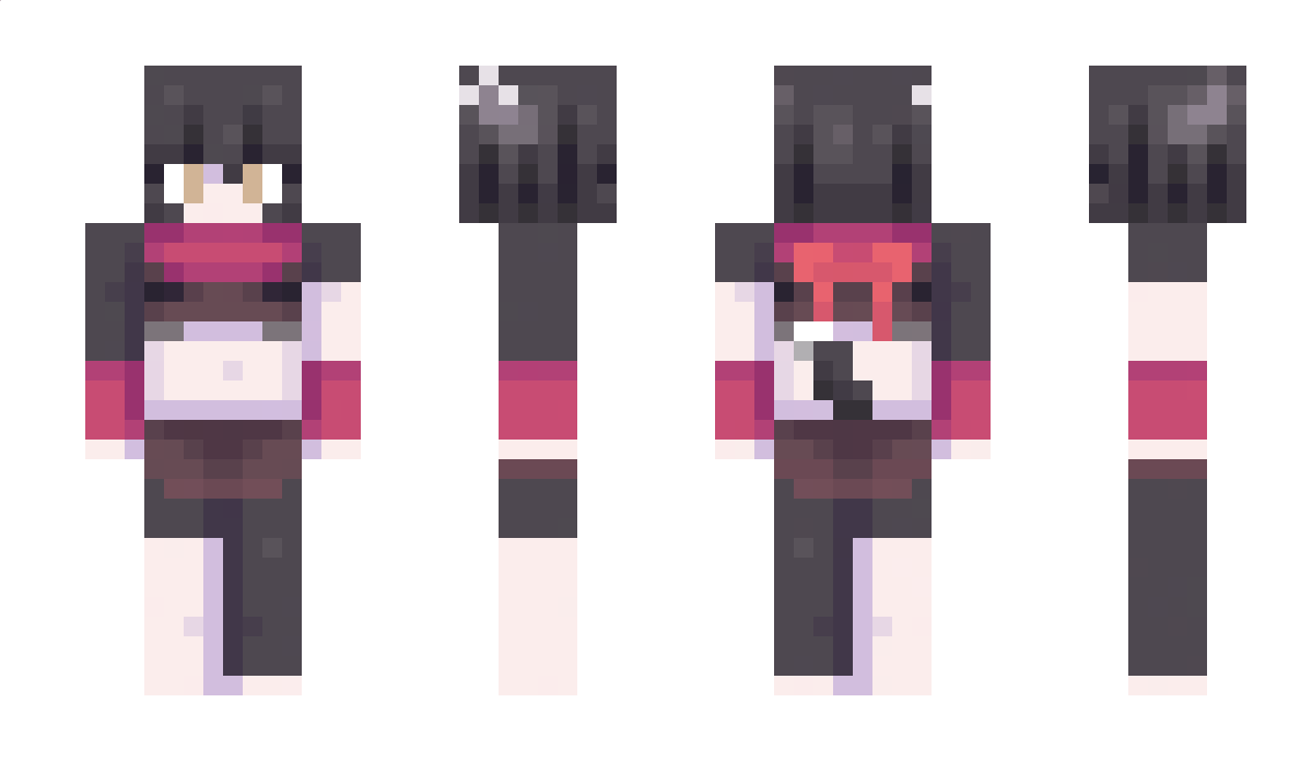 HylotlAxolotl Minecraft Skin