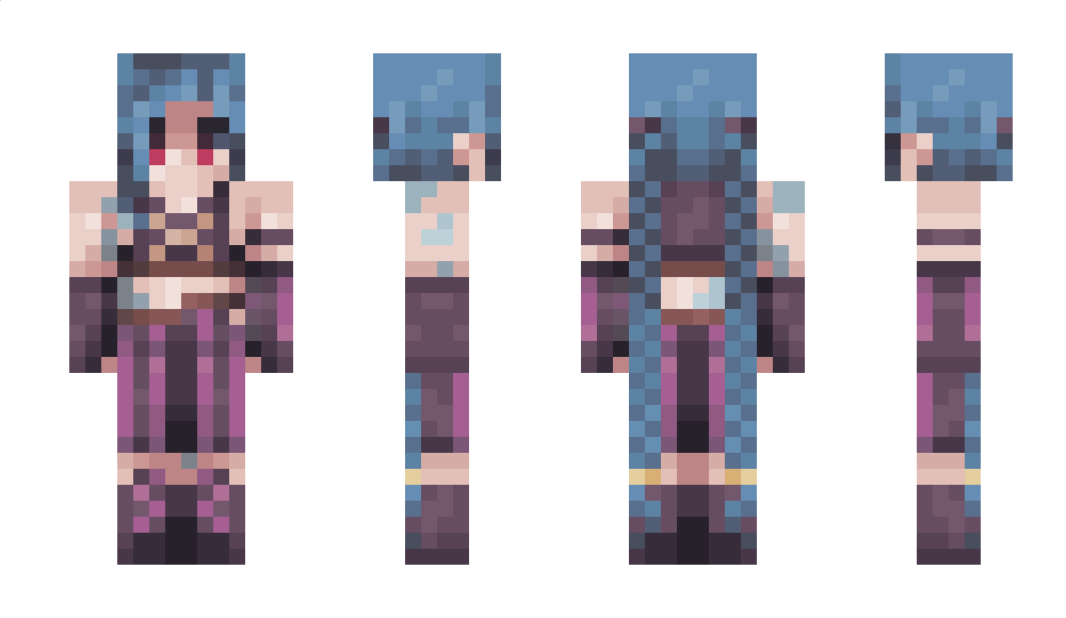 Fan2Aqua Minecraft Skin