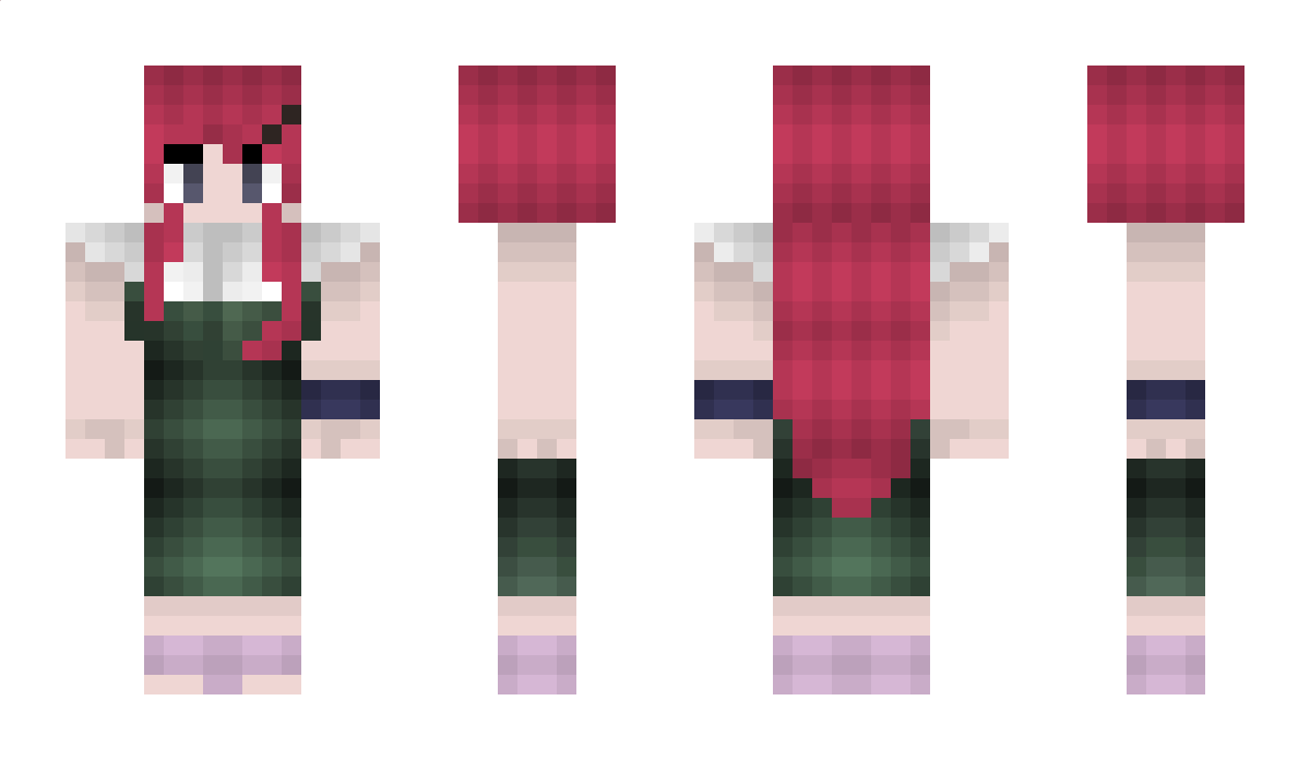 Kushina Minecraft Skin