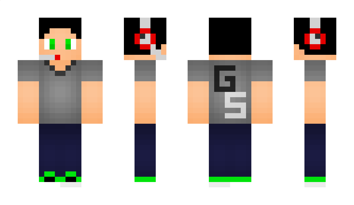 GraySuit Minecraft Skin