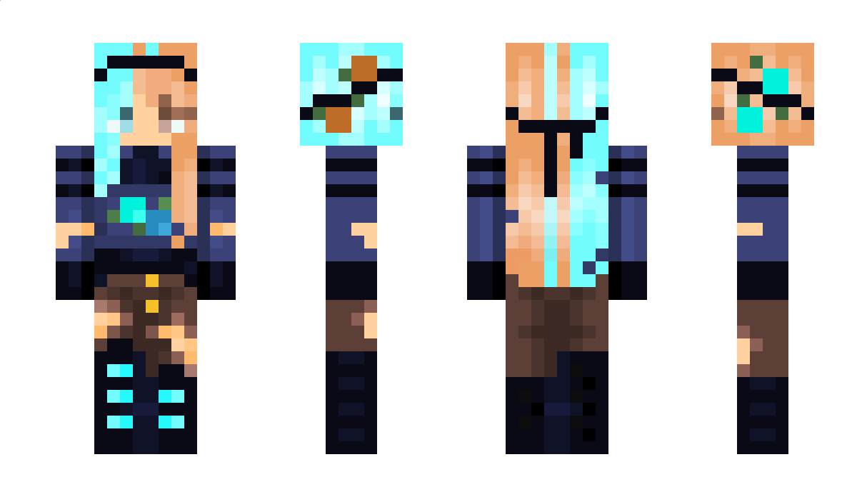 splitsegirl Minecraft Skin