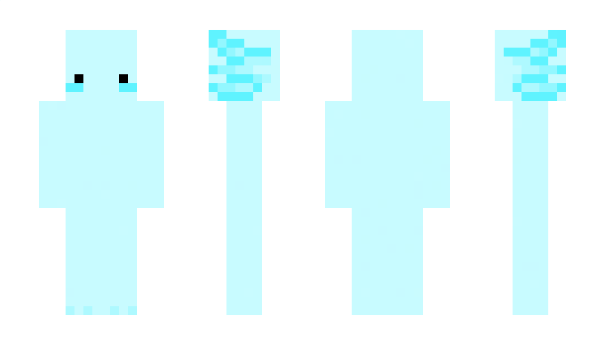 Beanolotl Minecraft Skin