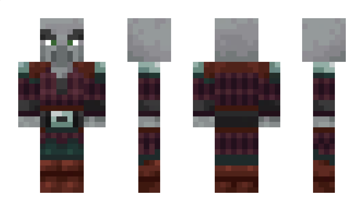 Graudoppelbeere Minecraft Skin