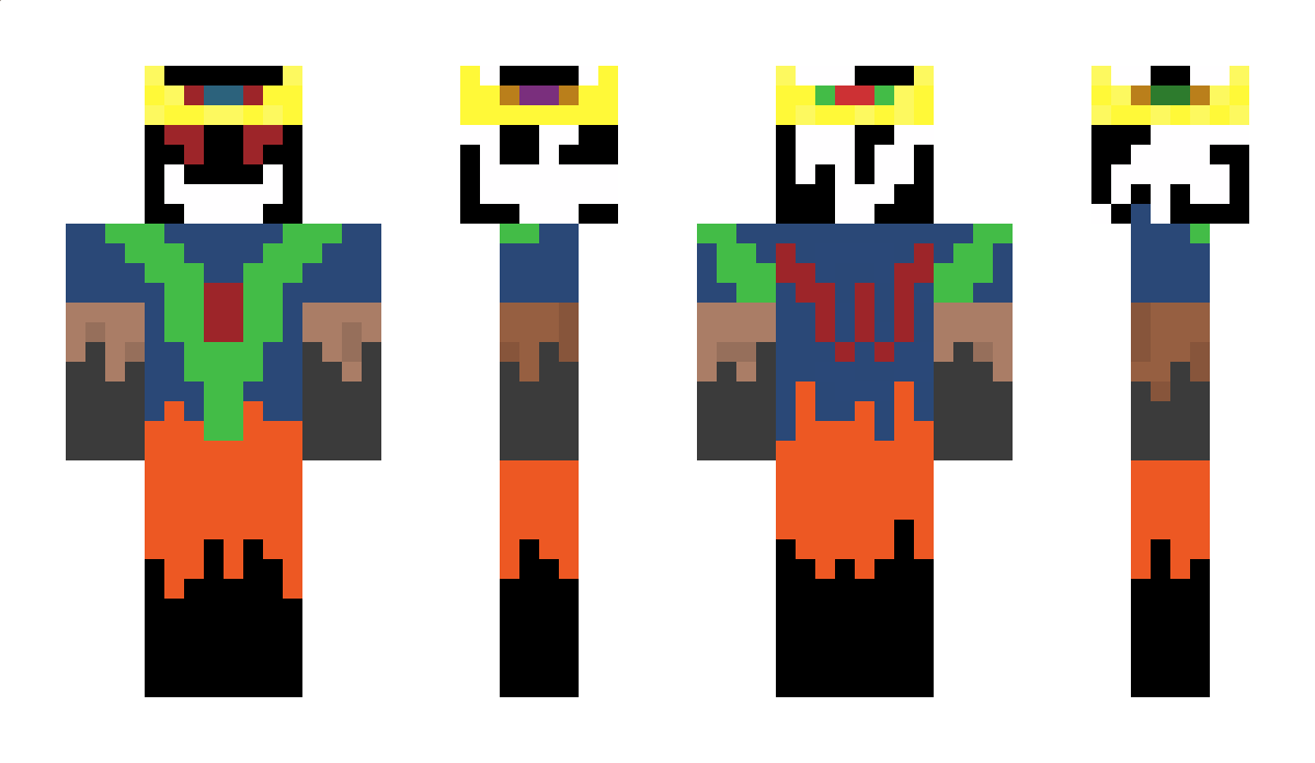 LethalDaBrokeNon Minecraft Skin