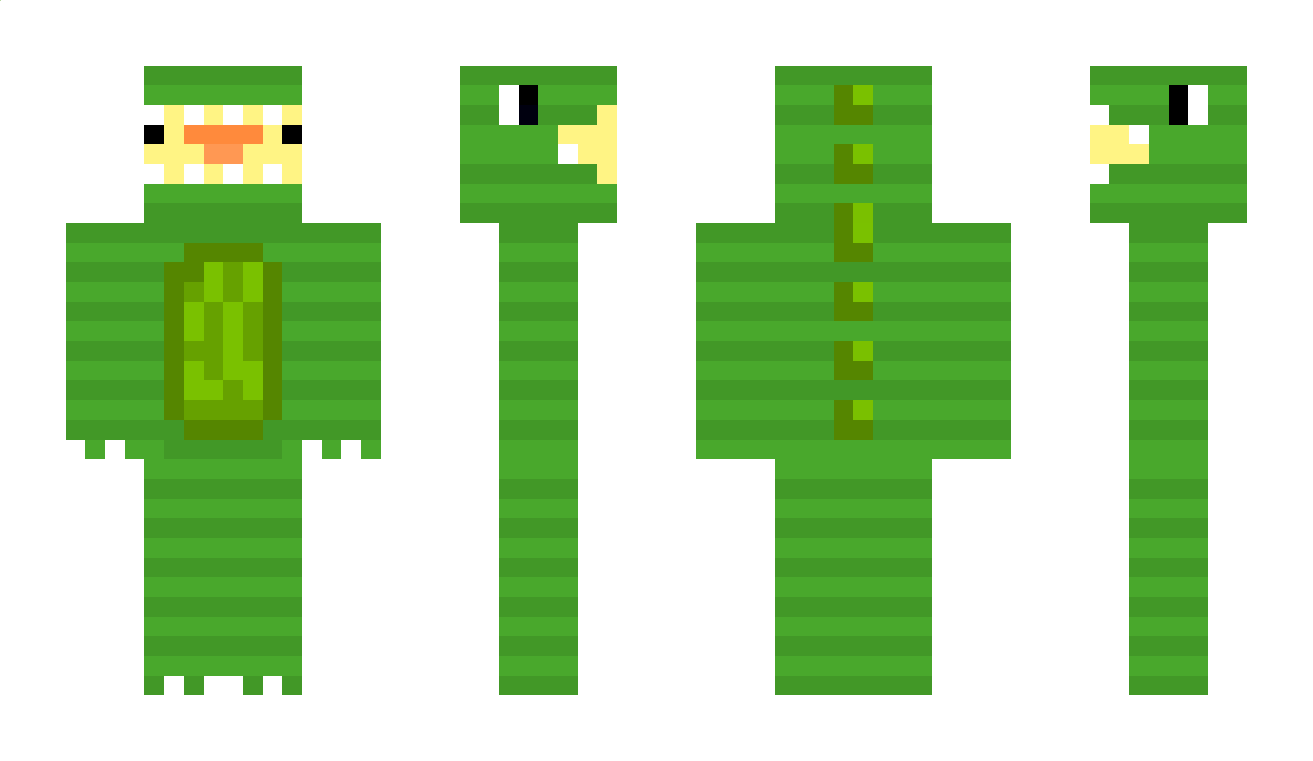 DinoDuck Minecraft Skin