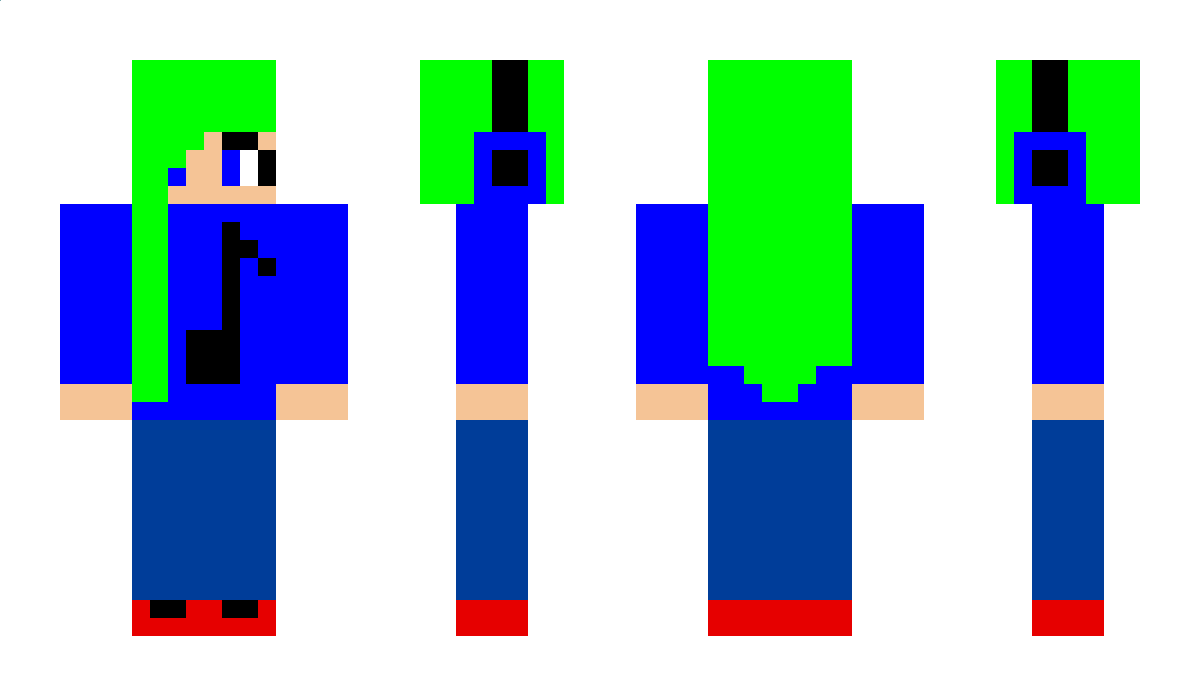 Musicmaniac Minecraft Skin