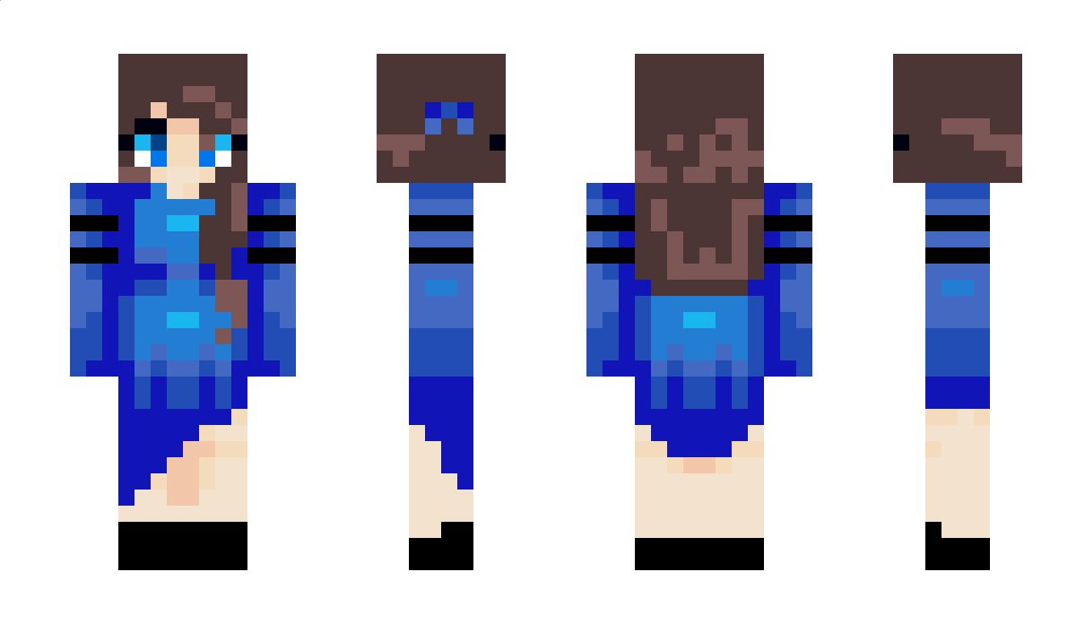 SapphireDolphin Minecraft Skin