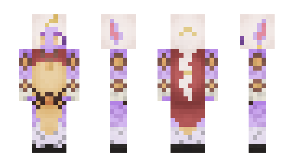 XCreeperGirlX Minecraft Skin