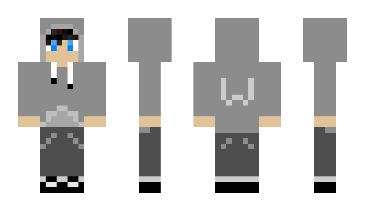 WhiteWolfGamer12 Minecraft Skin