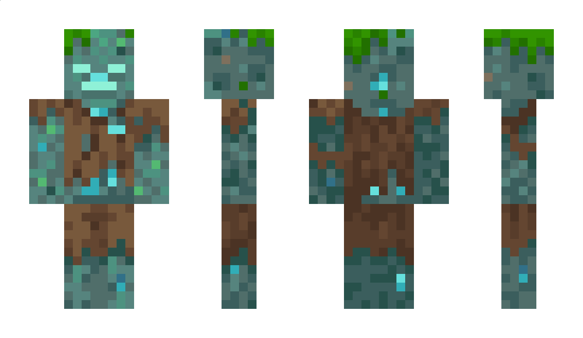 MHF_Drowned Minecraft Skin