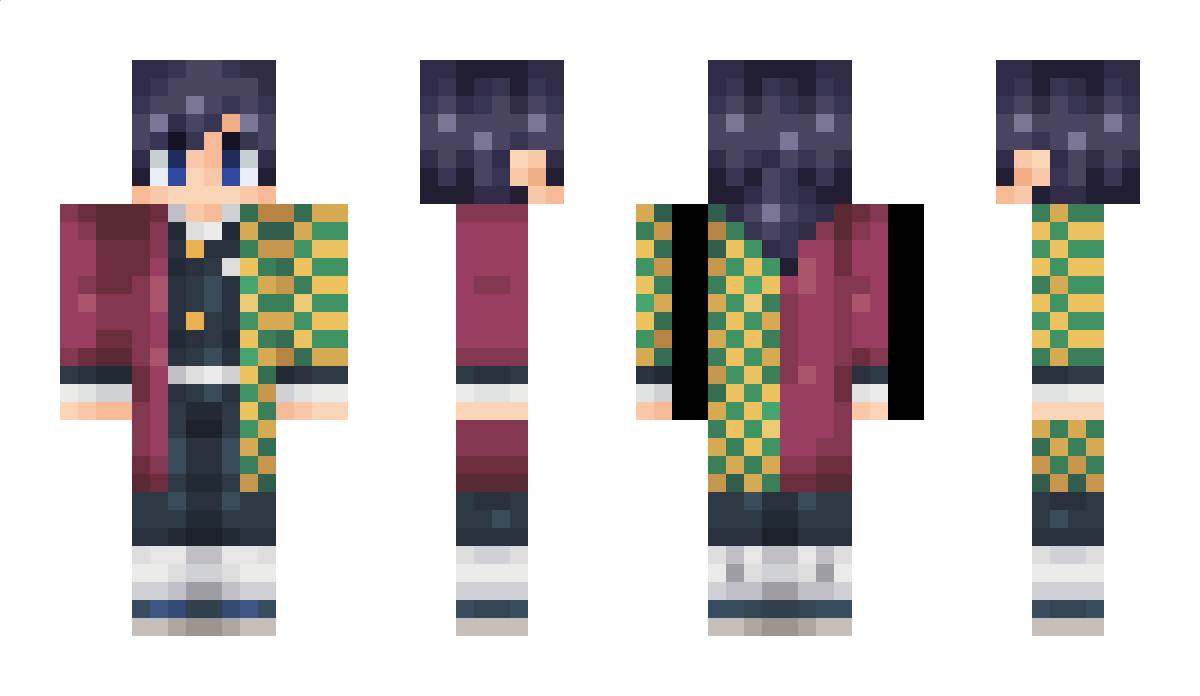 Giyu_Tomioka Minecraft Skin