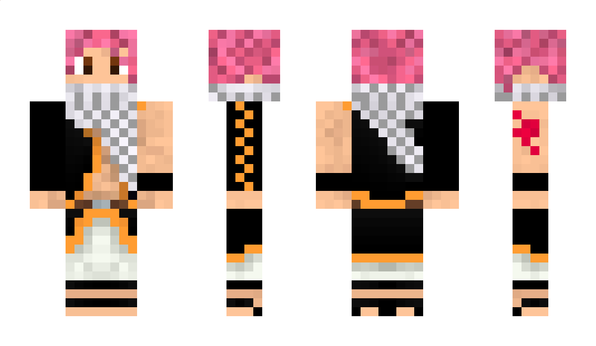 NatsuDragnir Minecraft Skin