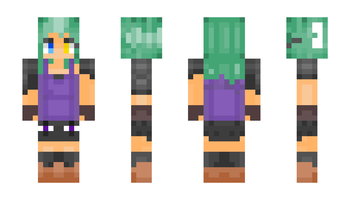 lewdzombie Minecraft Skin