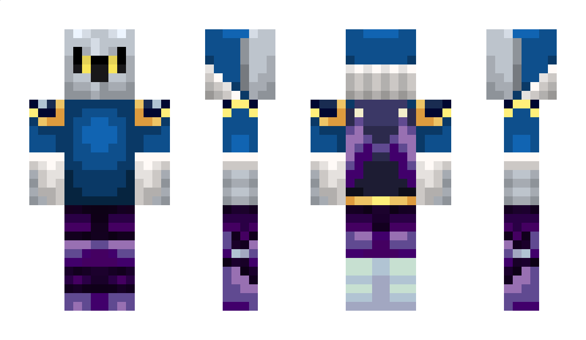 MetaKnight Minecraft Skin