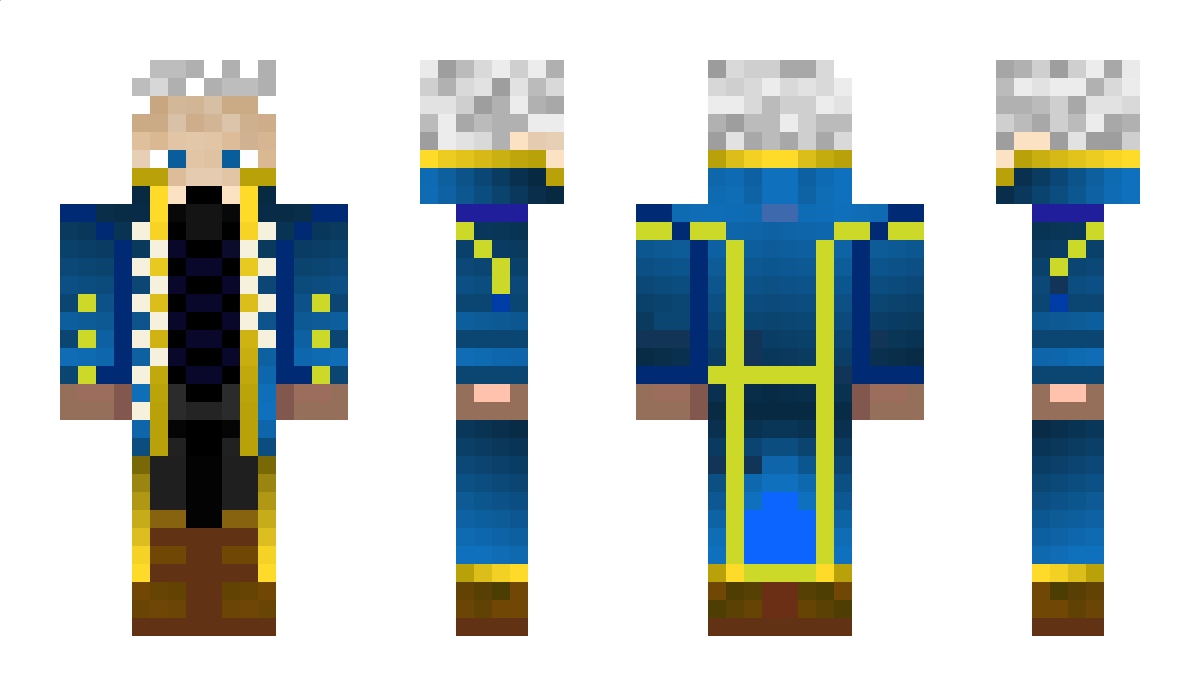 xxSilverFangxx Minecraft Skin