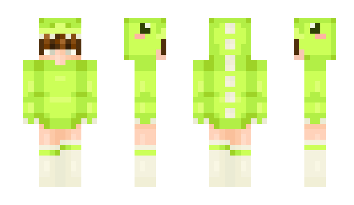 Limeosaur Minecraft Skin